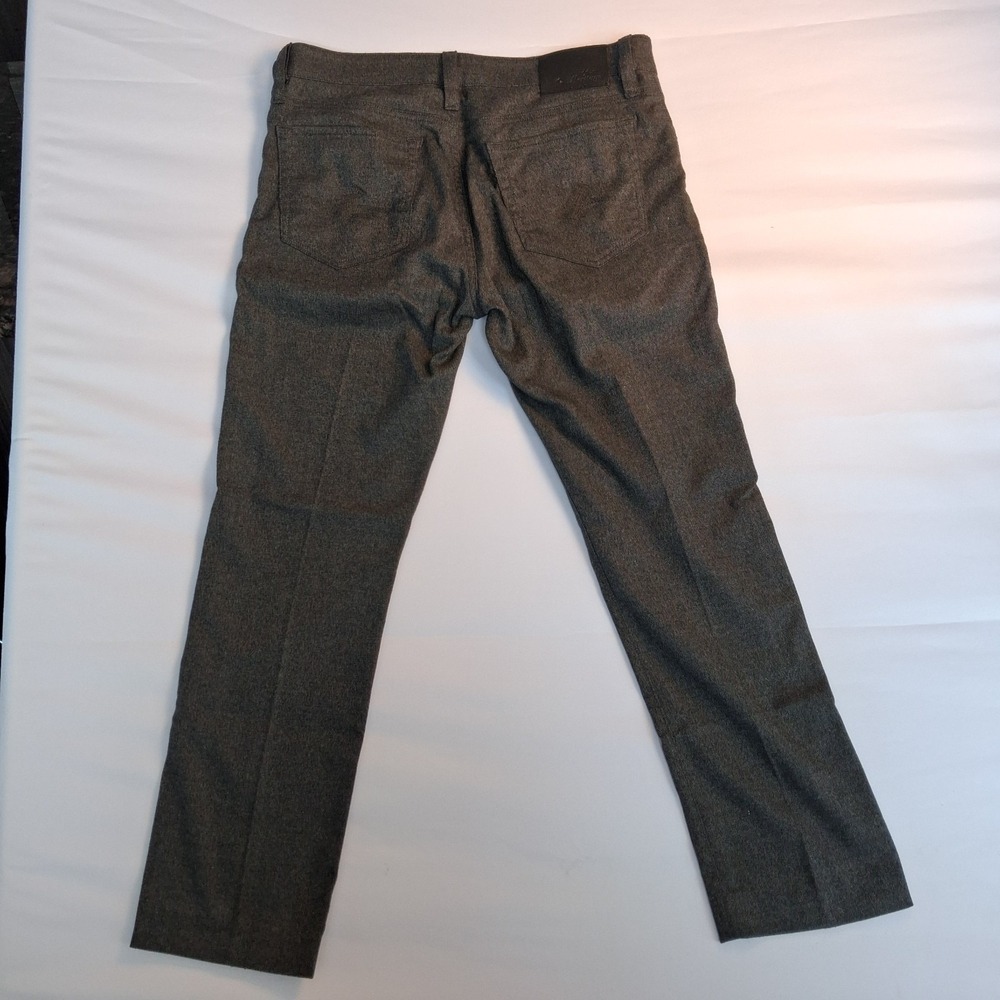 34 Heritage Courage Men's Gray Elite Texture Pants Straight Leg Size  31/30